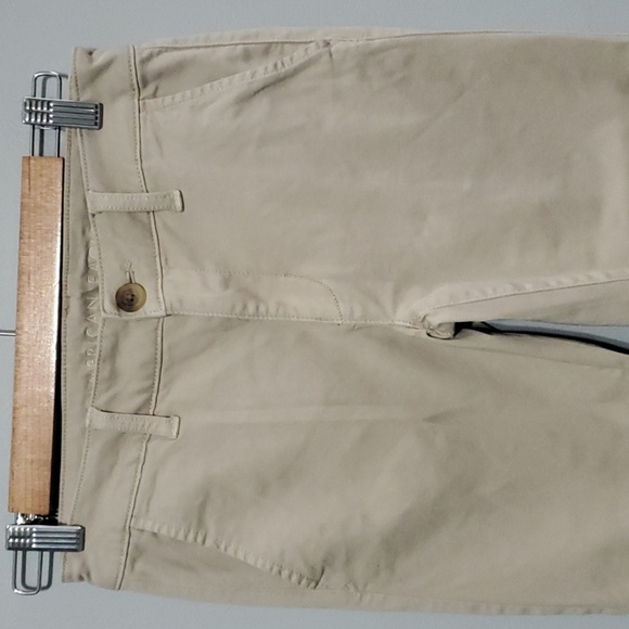 American EAGLE outfitters Beige Slim Fit Skinny Pants Flat Front Chino - Picture 2 of 14